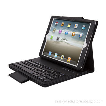 Bluetooth PU leather case for iPad air